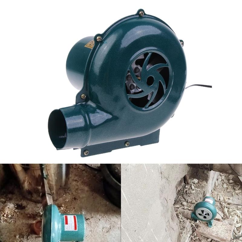 Ventilatore per Barbecue Soffiatore BBQ 12V 20W 2800 giri/min Mini Soffiatore d'Aria con Condotto Ingranaggio in Ferro Soffiatore Manuale Portatile per Campeggio