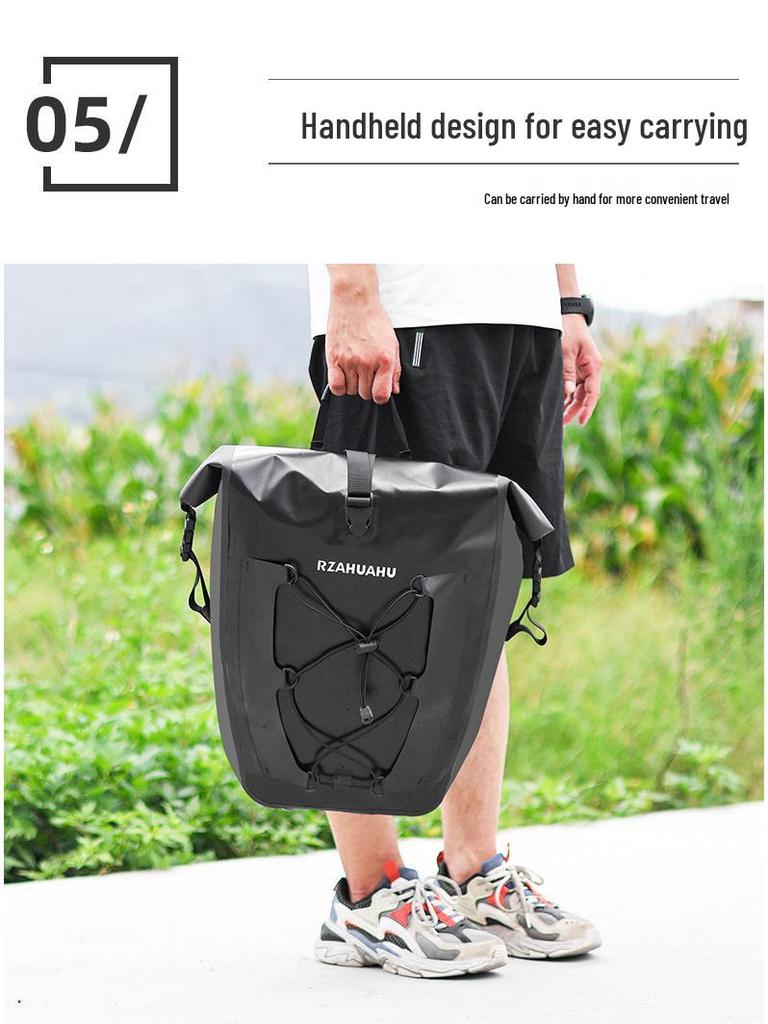 Fahrrad-Gepäckträger hinten & Satteltasche - Fahrradrucksack & TPU-Zubehör