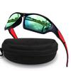Fashion Sports Sunglasses UV400 Protection Round Frame Metal Unisex Eyewear for Men Women Outdoor Activities