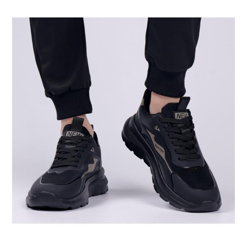 Men S Waterproof Soft Sole Non Slip Casual Athletic Dad Shoes