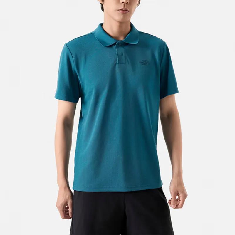 THE NORTH FACE Urban Exploration Polo Shirt Men's Blue (Unisex) Polo Shirts NF0A7WD2 O0X