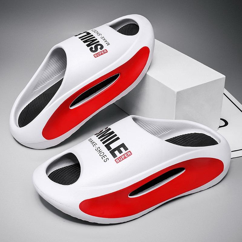 Summer Sneaker Slippers For Women Men Thick Bottom Platform Slides Soft EVA Hollow Unisex Sports Sandals Casual Beach Shoes