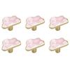 6pieces Decorative Hooks Set Exquisite Workmanship Safe And Odorless Wardrobe Cabinet Doors Drawers