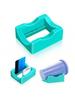 1pcs Silicone Cup Cradle for Tumblers with Built-in Slot, Vinyl Decals for Tumblers, Small Tumbler Stand Cup
