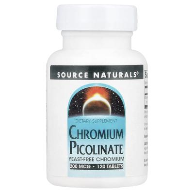 Chrompicolinat, 200 mcg, 120 Tabletten
