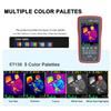 Thermal Imager with Multimeter Function Infrared Camera 192x192 Resolution 2.8 Inch LCD Screen 9999 Counts Voltage