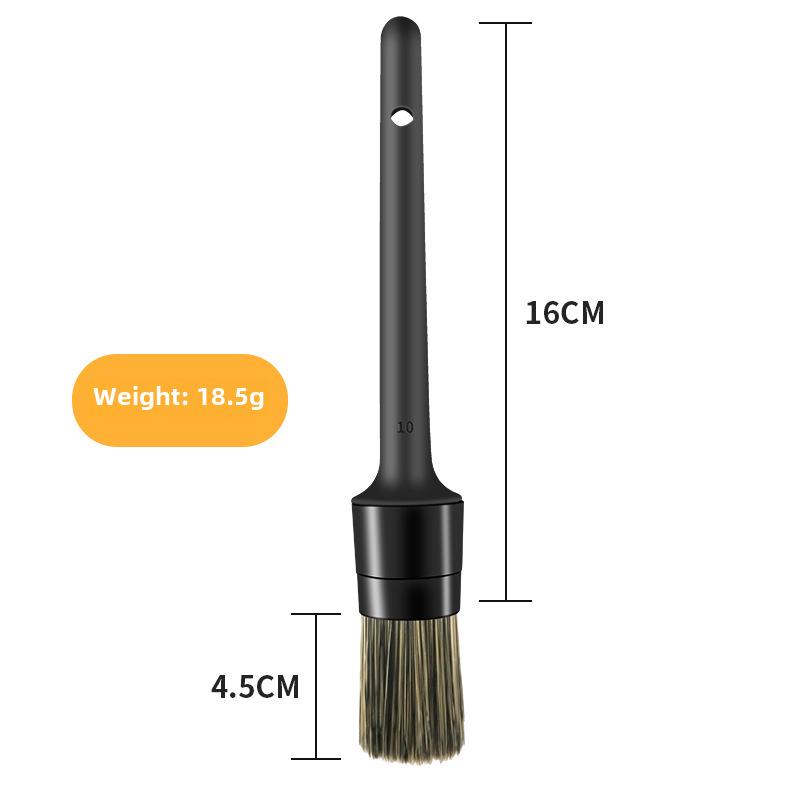 

Набор кистей для автодетализации (3 шт.) для вентиляции, шин, ступиц, двигателя и салона