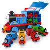 Thomas and Friends Sound And Light Orbital Track Thomas Storage Box Toy With Alloy Cars Set kidsToys Christmas Holiday Gift