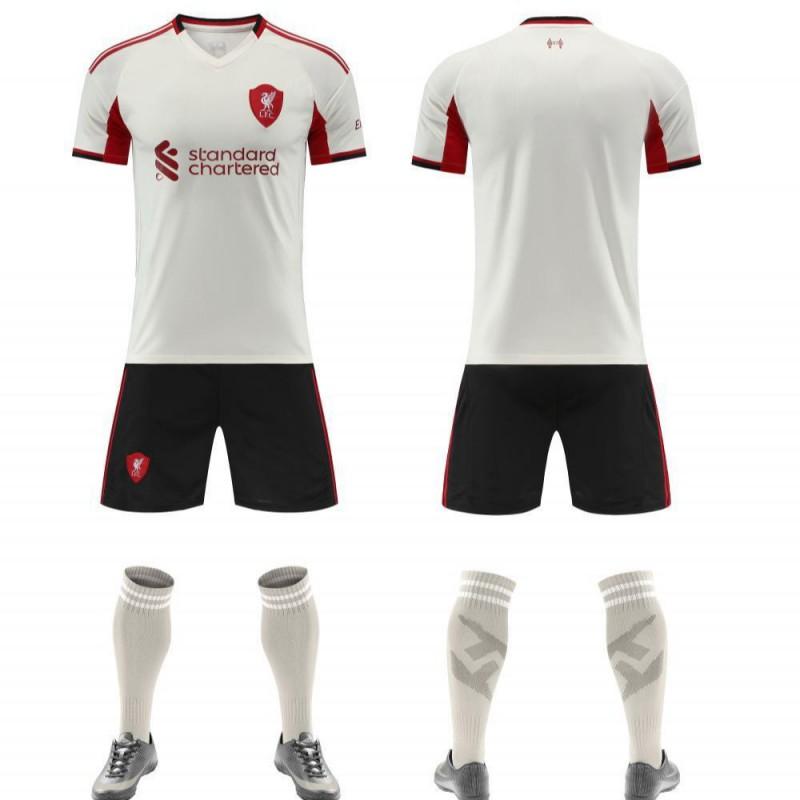 Custom Liverpool Fan Soccer Jersey Breathable Quick-Dry Training Shirt Men Women Fall Winter