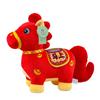 Soft Horse Stuffed Toys Red Pony Plush Doll Funny Chinese Zodiac Horse  Home Decor