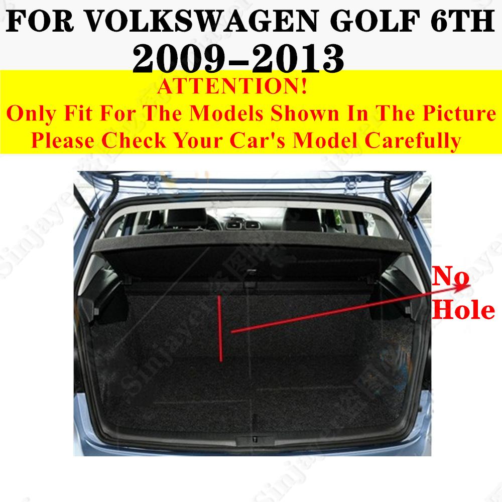 

Водонепроницаемый сильно покрытый коврик для багажника автомобиля, коврик для багажника, коврик для багажника для Volkswagen VW Golf 6, 7, 8th Wine Red