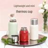 316 Stainless Steel Portable Mini Insulated Cup for Tea & Water Separation – Unisex & Student-Friendly