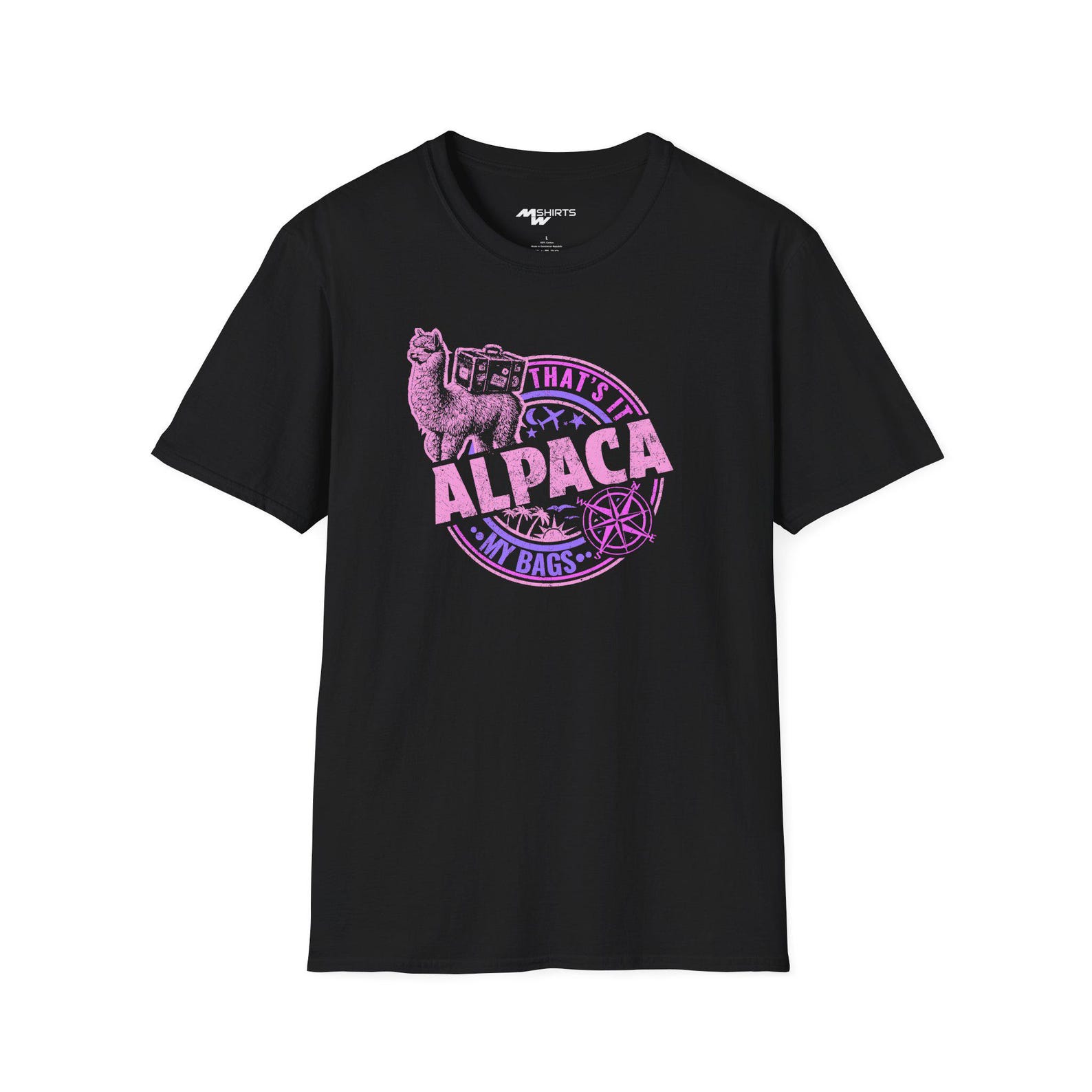 That s it I Alpaca my bags/ travel shirt/ Unisex Softstyle T-Shirt XL