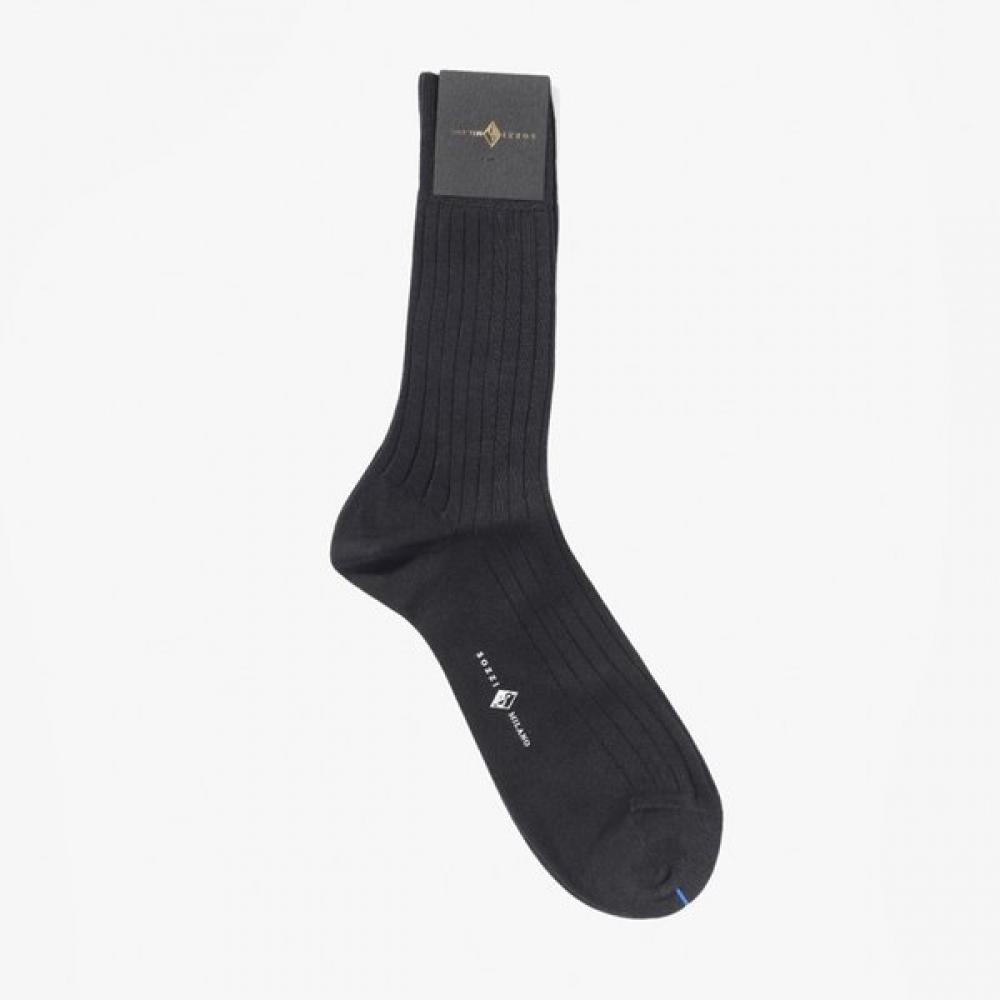 Sf Market Sochi Calze Dress Socks Classic Short Rib Socks Dark Gray Zed1m80000a14 (14)DARK GRAY/FR