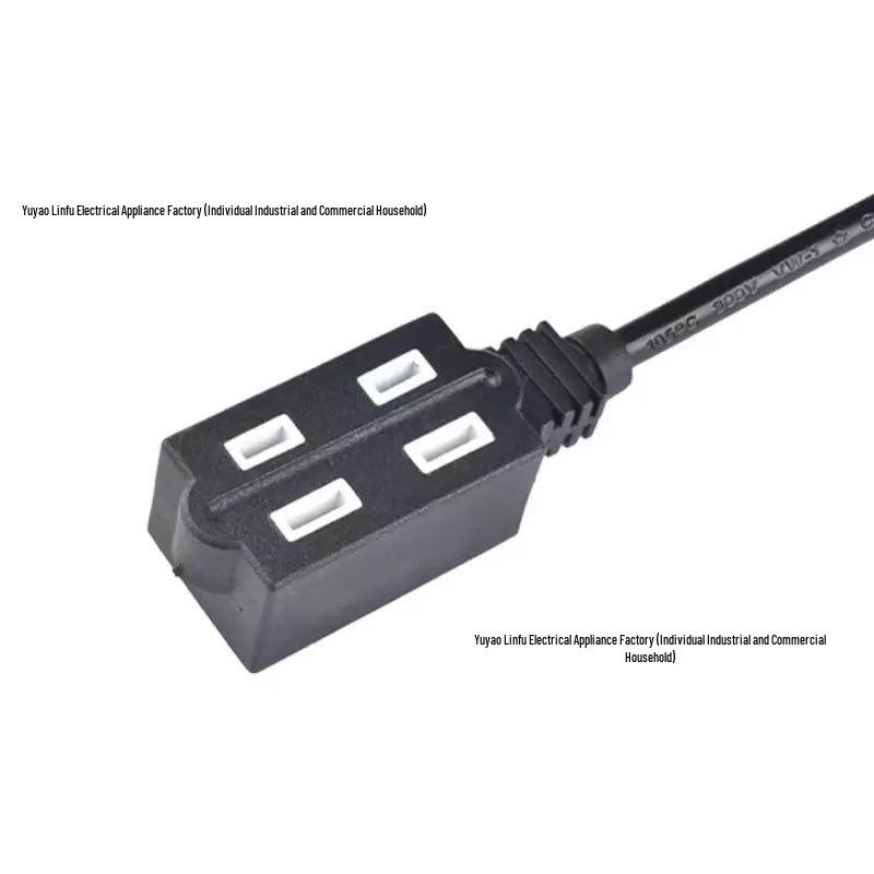 US Standard Polarized 2-Pin Power Cord 2x0.75mm²