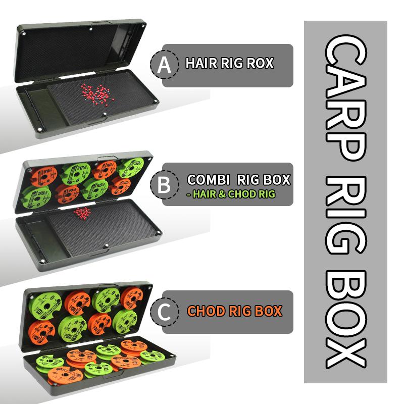 1pc Carp Fishing Tool Hair Rig Box Chod Rig Box With Rig Stop Pins For Carp Fishing Terminal Tackle Accessories Equipment