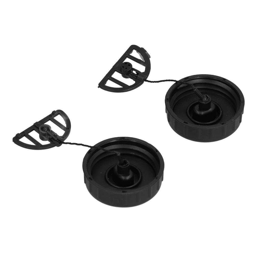 2PCS Black Gasoline Cap Replacement Oil Filler Cap Replacement for for STIHL MS017 018 180 170