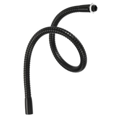 PATIKIL 40cm Micrófono M10 Metal Universal Flexible Tubo de Cuello de Cisne Multifuncional DIY Negro Cuello de Cisne, Rosca, Manguera, Brazo, Extensión, Uso,