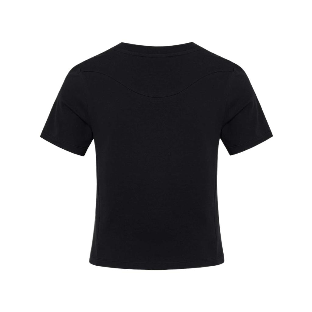 Adidas T Shirts Women's Black Crew Neck KZ5446