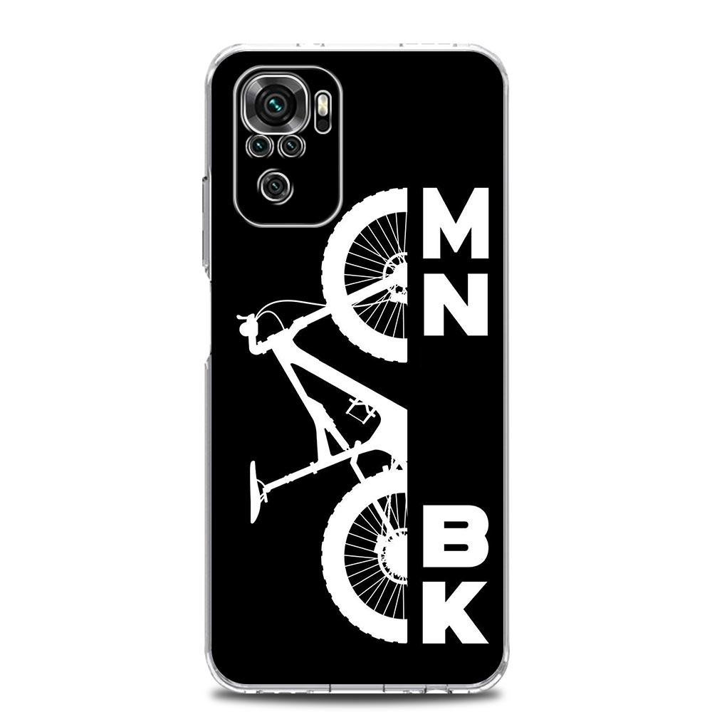 Phone Case For Xiaomi Redmi Note 14 13 12 4G 9S 9 10 11 Pro Plus 5G 14C 13C 12C 10C 9A Soft TPU Cover Mountain Bike Cycling art