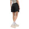 Fila Milano Series Solid Color Three-Quarter Casual Shorts Women Shorts Black F11W525803F-BK