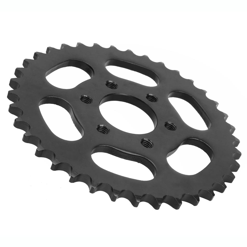 428 37 Teeth 6Pcs Holes Steel Rear Sprocket Electric Bicycle Scooter Replacement Part
