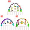 Baby Mobile Clip With Rattles And Soft Fabric Toy For Infant Sensory Development