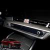 Cubierta Decorativa de Perilla de Aire Acondicionado de Fibra de Carbono ABS para Consola Central de Coche, Accesorios para Salida de Panel de Aire para Kia Sportage NQ5