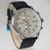 Grandeur 10 ATM Water Resistant Leather Chronograph Watch OSC051W5 White x Leather [GRANDEUR] Men's White/Black