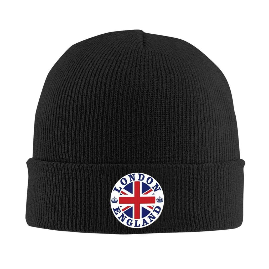London UK England Warm Knitted Cap Hip Hop Bonnet Hat Autumn Winter Outdoor Beanies Hats for Unisex Adult