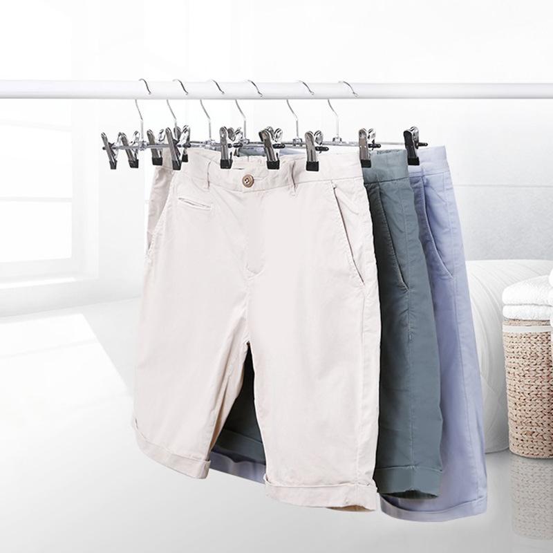5pcs Metal Pants Racks Wind Proof Multi-purpose Skirt Racks For Clothes Drying Trousers Wardrobe Clip Anti-slip Clothes Hanger
