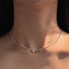 Half and half necklace