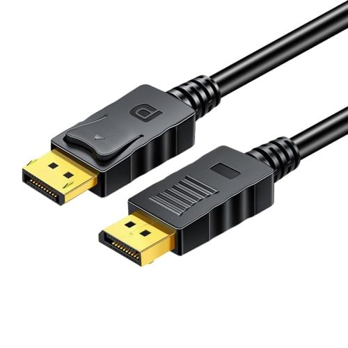 DisplayPort Cable DP Cable DisplayPort To DisplayPort Cable 4K 60Hz 3m Black Compatible TV Display Projector Laptop Set Top Box Game Console Etc.