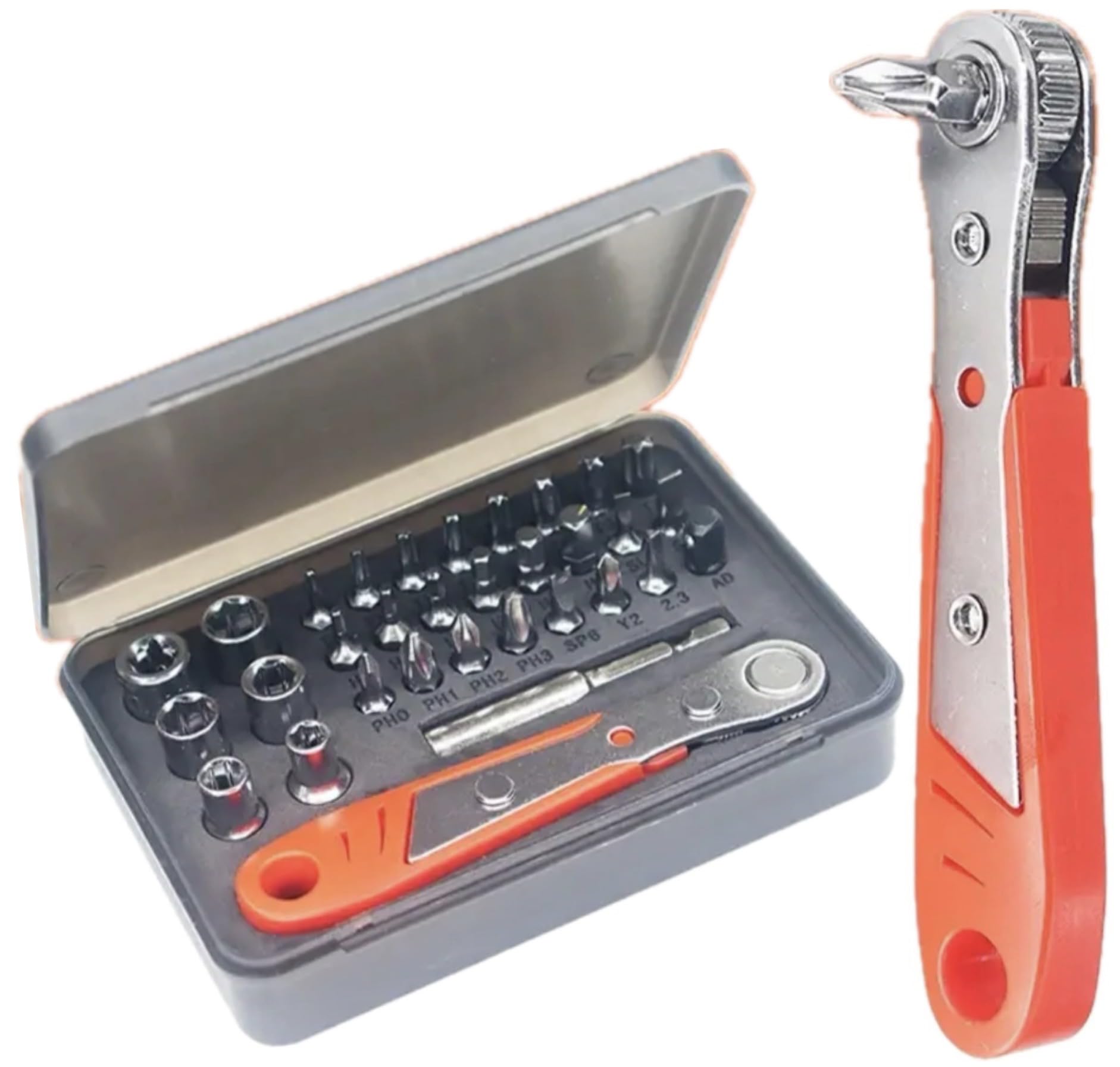 

for Tight Mini Ratchet Driver 36 Forward and Reverse Ratchet Driver DIY Ratchet Compact E&K726 [Perfect Spaces] Multi-Function Box, Gears, Rotation, червоний