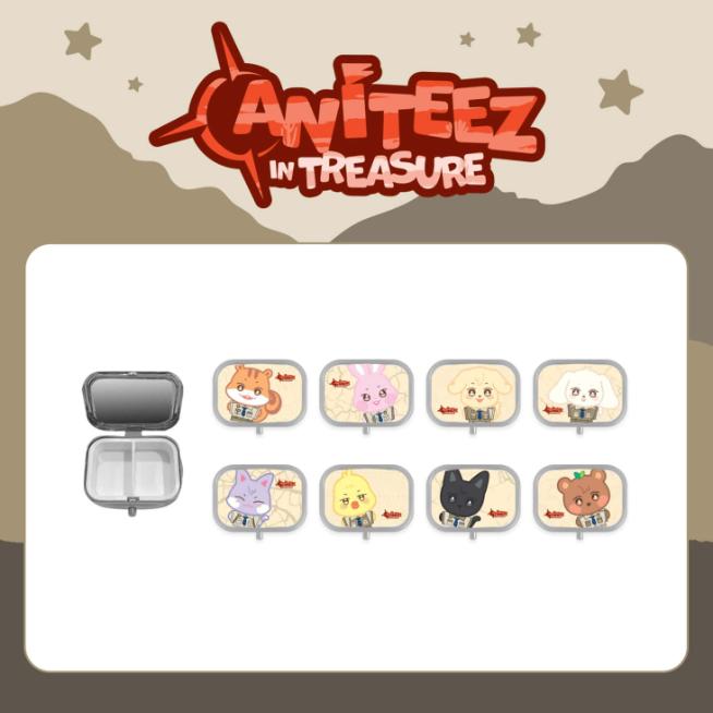 

Предварительный заказ ATEEZ x ANITEEZ в жестяной коробке TREASURE Treasure JJOONGrami