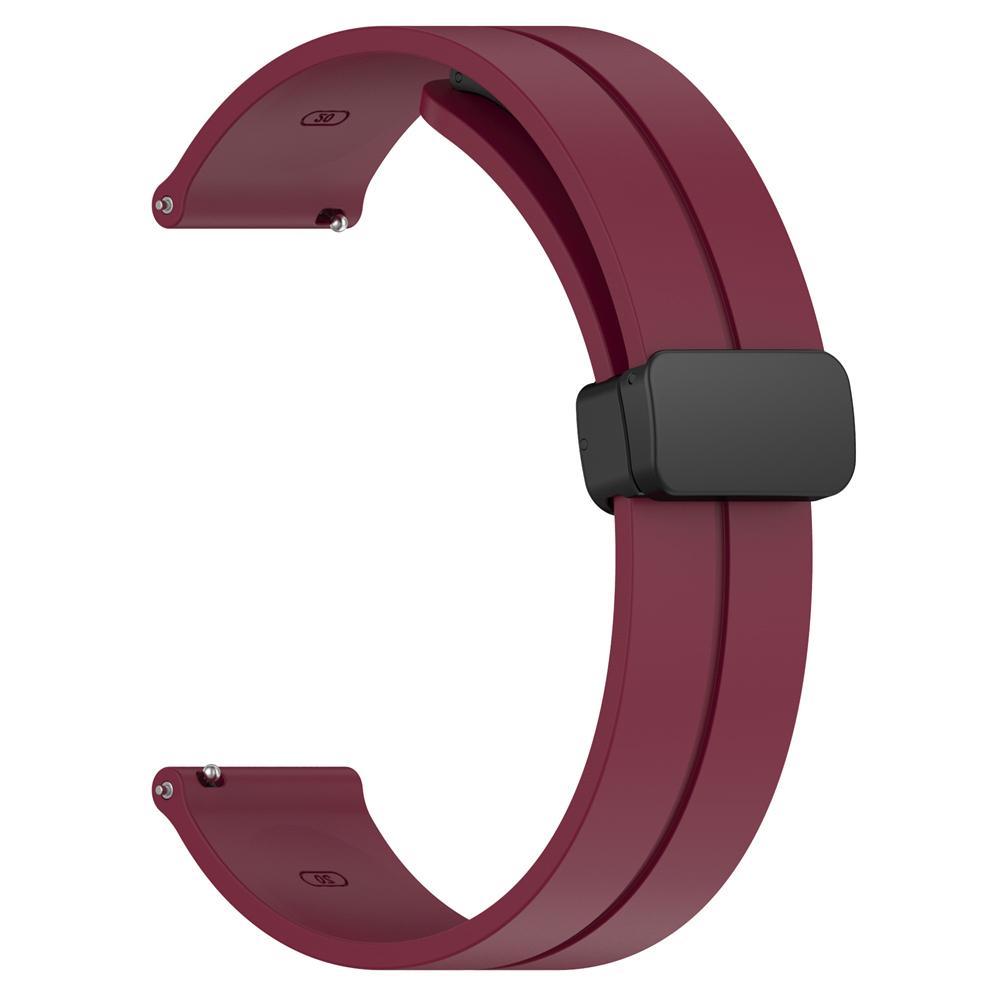20mm 22mm Watch Straps For Amazfit GTS 4/3/2/2e/GTS2 Mini/GTR 4/Pro/helio Magnetic Loop silicone bracelet Amazfit bip 3 5 6 band