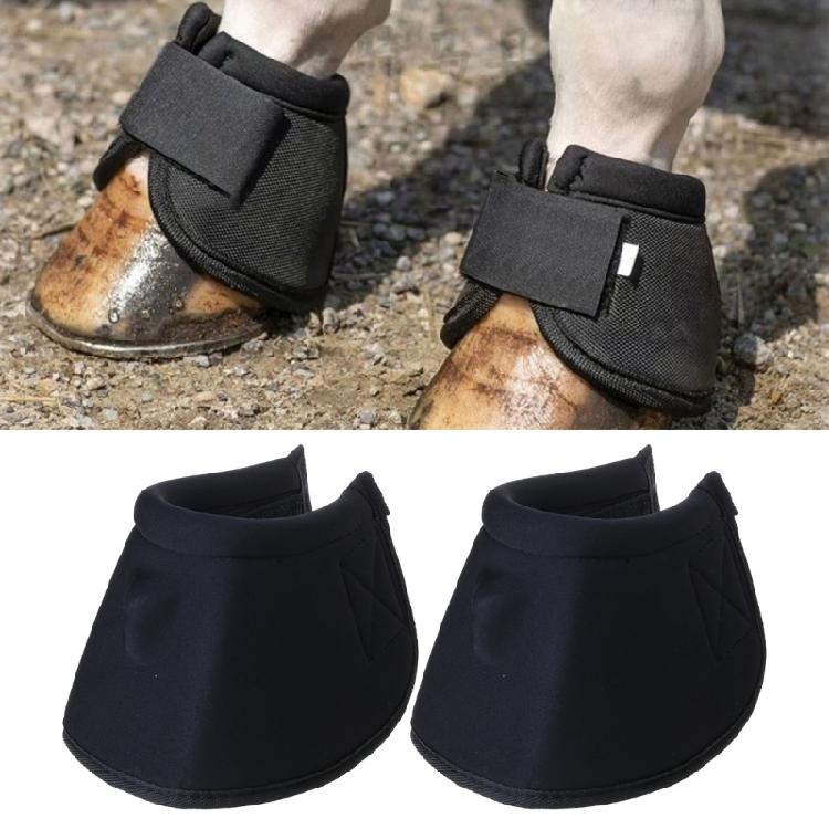 Protective Hoofs Boot Tear Resistant Horse Protective Bells Boot  Soft Equine Boot  Protective Gear Accessories