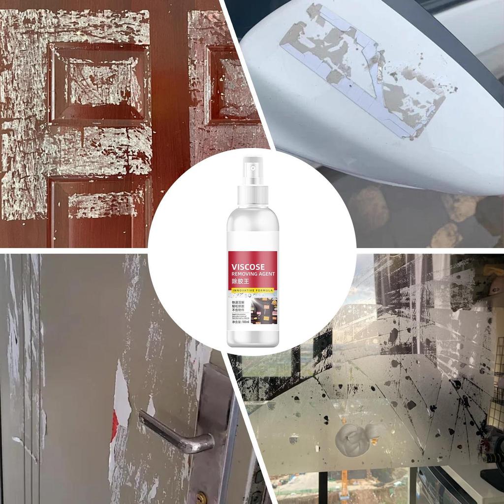 100ml Powerful Adhesive Remover Spray Multi-Surface Glue Cleaner For Car Wall Floor, Effective On Sticky Residues Tape Gum