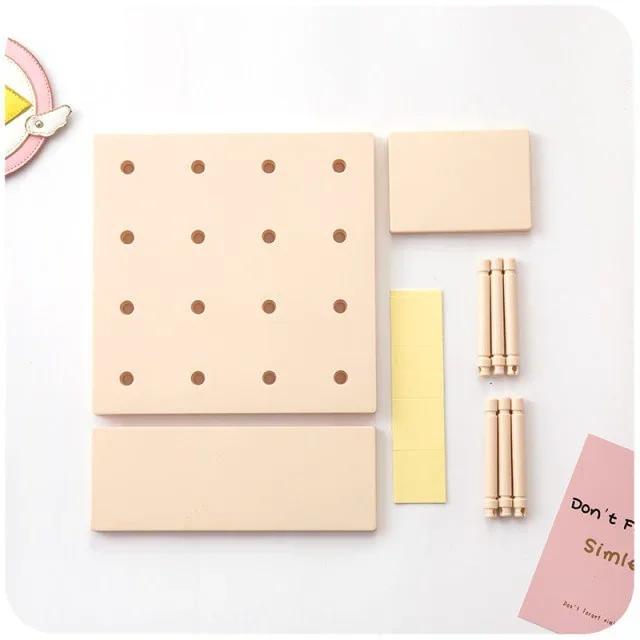 Deliksiz Pegboard Sergileme Standı Duvar Düzenleyici Saklama Panosu Oturma Odası Mutfak Yatak Odası Duvara Asılı Dekorasyon Duvar Rafı