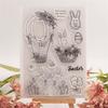 Metal Cutting Dies Easter Rabbit Clear Stamps for DIY Craft Card Making Embossin