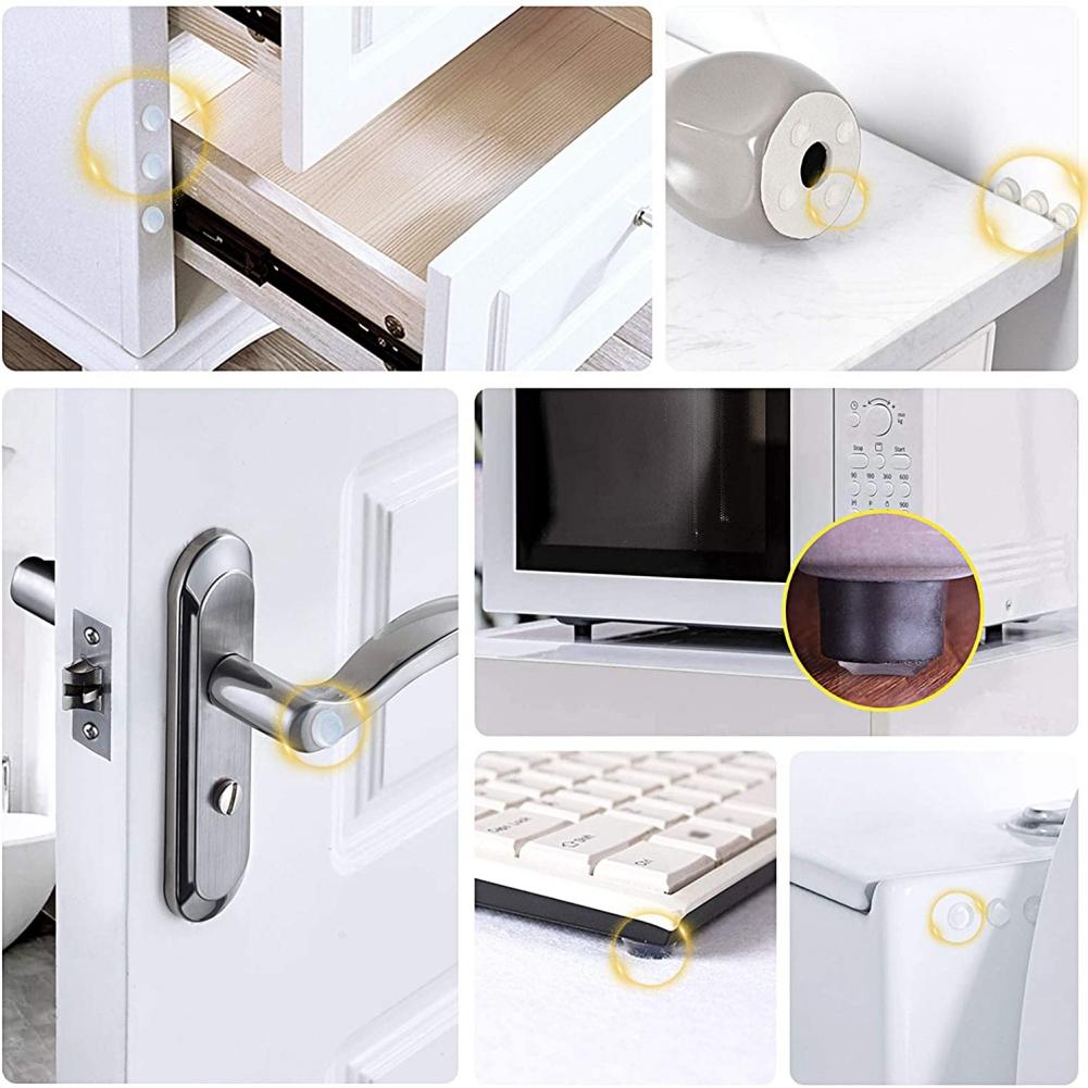 Anti-collision Silicone Gel Granules Cabinet Door Bumpers Self Adhesive Pad