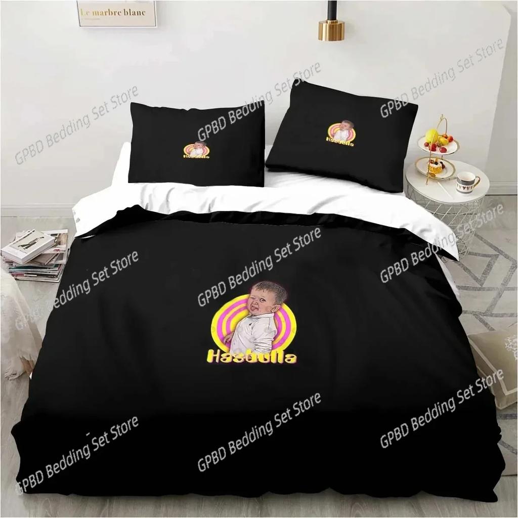 Comforter Hasbulla Magomedov Fighting Meme Bedding Set Bedroom Soft Modern S Comefortable And