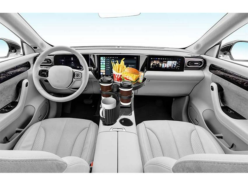 Multifunctional Car Cup and Noodle Holder Coaster