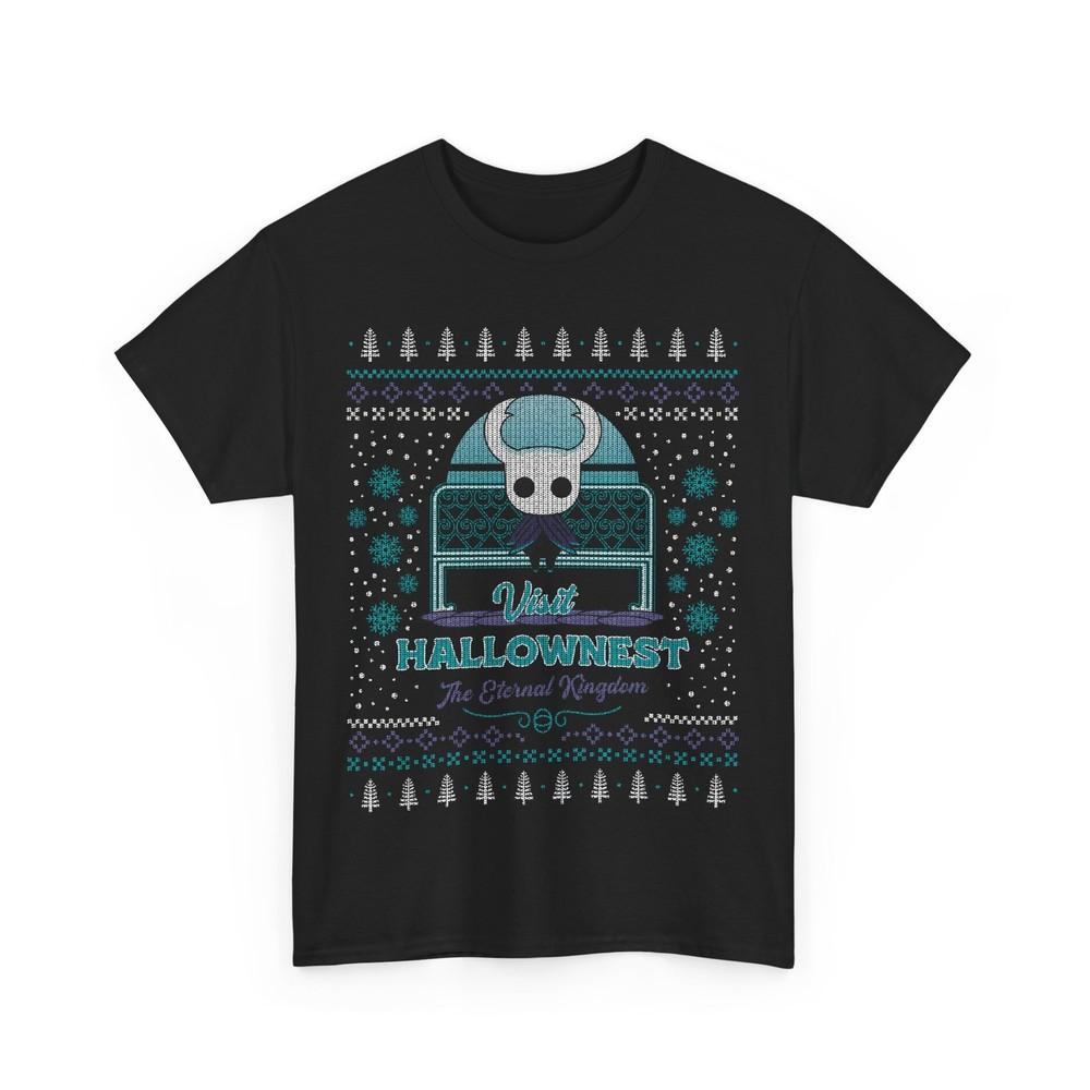 

Visit Hallownest Ugly Sweater Unisex T-Shirt. Hollow Knight Video Game. Silksong L