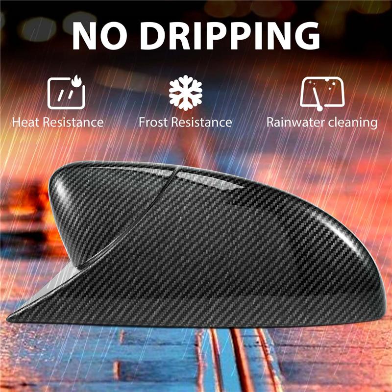 A51K-Per Scirocco 2009-2018 Plastica Porta Laterale Ala Specchietto Retrovisore Corno di Bue Copertura Tappo Accessori Auto