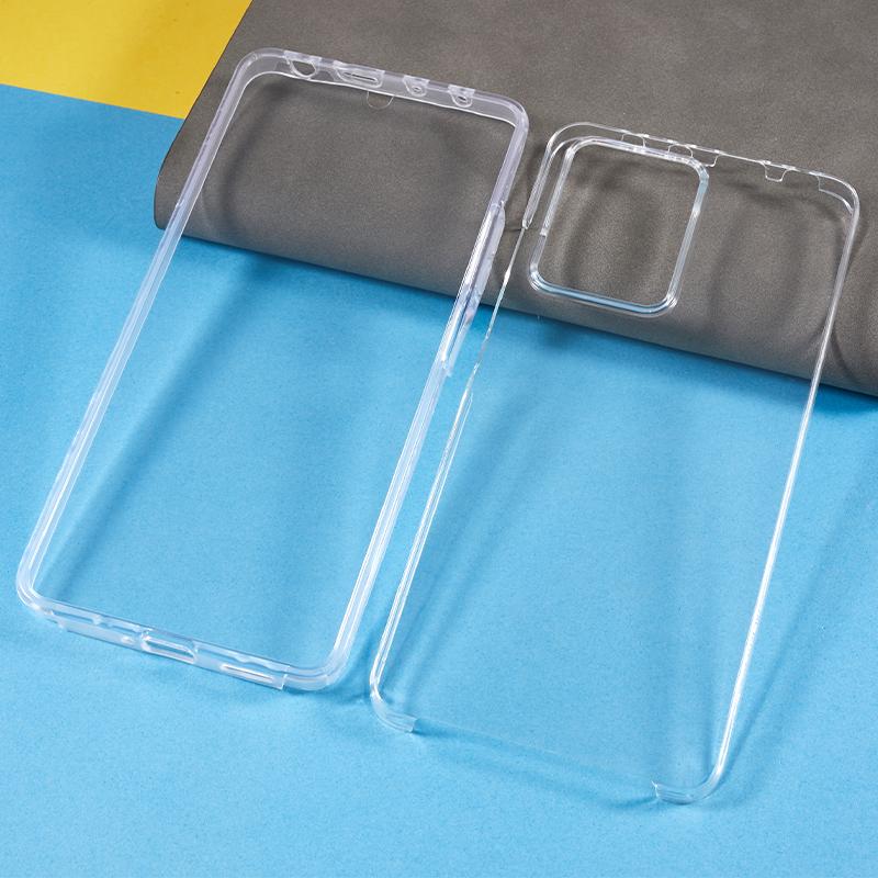 For Xiaomi Poco X5 Pro 5G/Redmi Note 12 Pro 5G Shockproof Case Anti-Fall Phone Case TPU Frame+Acrylic Back+PET Front Guard