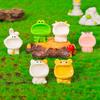 Micro-landscape Ornaments, Big Mouth Animal Garden Landscaping, Home Desktop Resin Craft Decorative Items, Small Ornaments