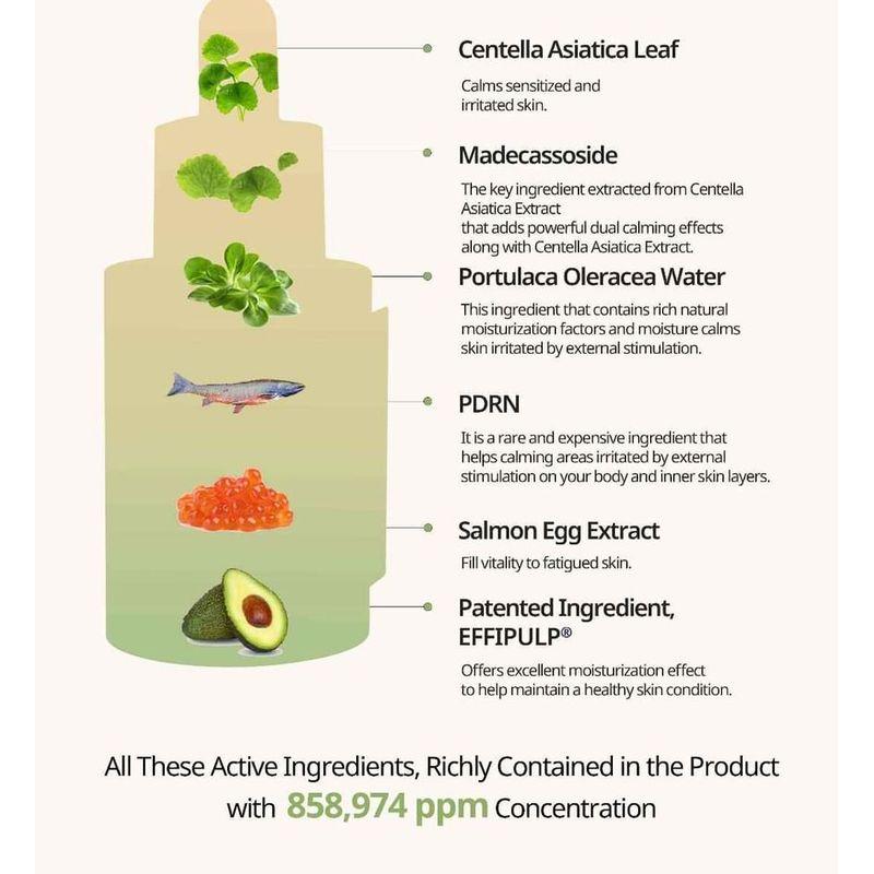 HEVEBLUE Salmon Caring Centella Ampoule