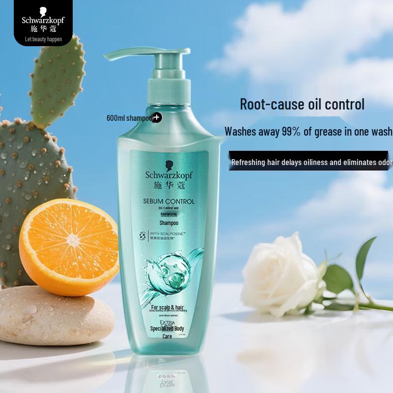 

Schwarzkopf Oil Control & Revitalizing Silicone-Free Shampoo
