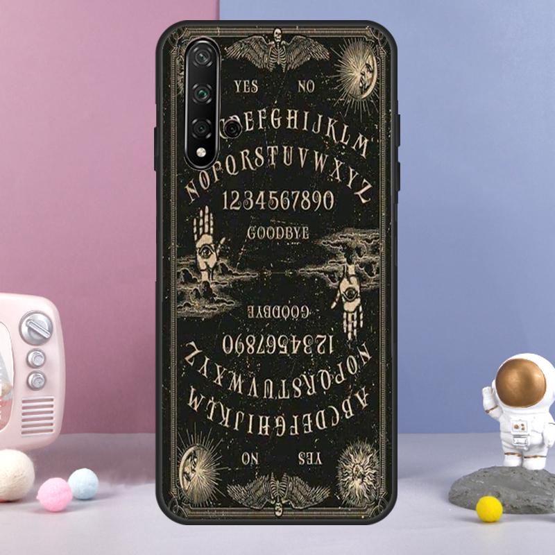 Ouija Board For Huawei Nova Y60 Y61 Y70 Y72 Y73 Y90 Y91 9 10 SE 7i 8i 11i 12i P30 P40 Lite P60 Pro Case